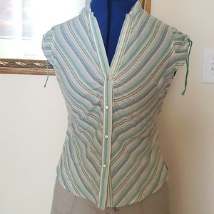 Pretty striped button up  shirt from Tommy jeans